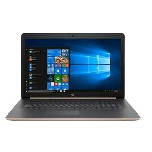 HP Notebook 17-by0020ds Pale Rose and Logi Wireless Mouse, 17.3"